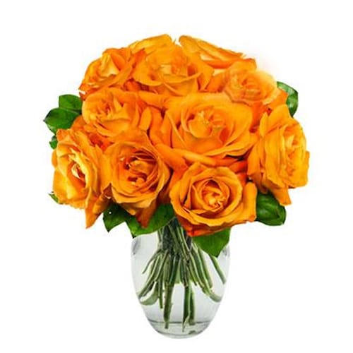 Buy Orange Roses Bouquet