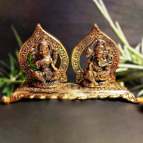 Buy Laxmi With Lord Ganesha Idol