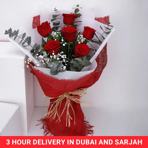 Buy Extreme Beauty Red Roses Bunch