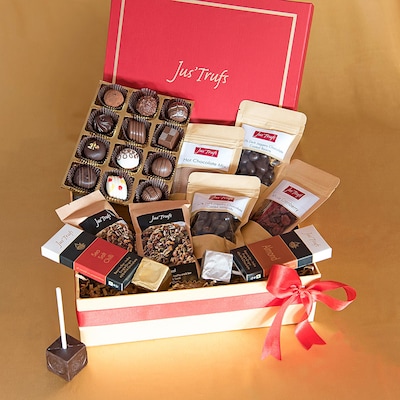 Flourishing Gift Of Chocolate Goodies Hamper