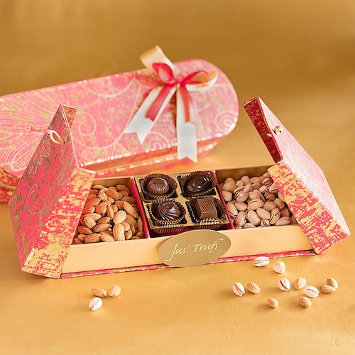 Buy Surprise For Diwali Bounty With Truffles And Nuts Hamper