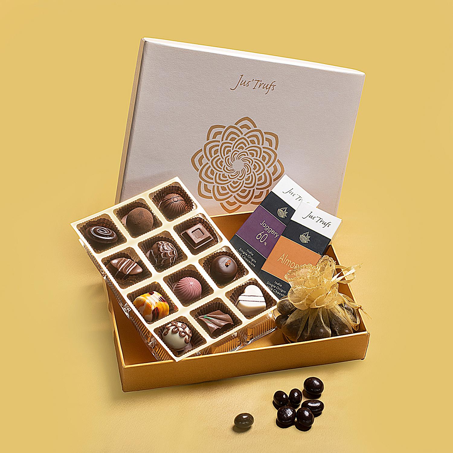 ZOROY LUXURY CHOCOLATE Eid Mubarak Gifts Box | Ramadan gift Wooden Box