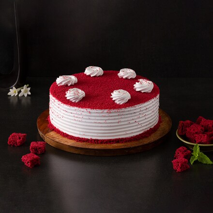 Buy/Send Chocolate Rose Designer Cake- Half Kg Eggless Online- FNP