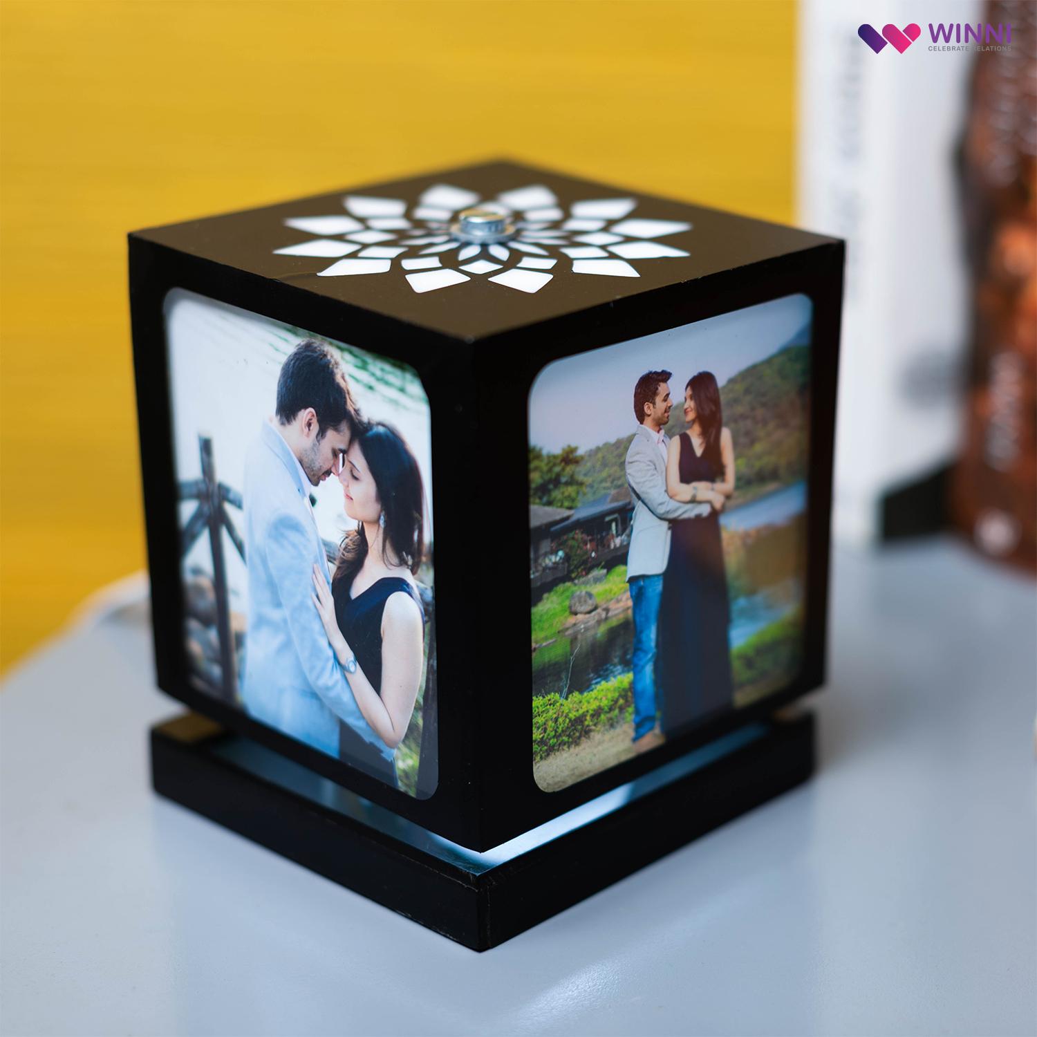 Custom Personalized Night Lamp Gift with Photo Text – The Pal Choice