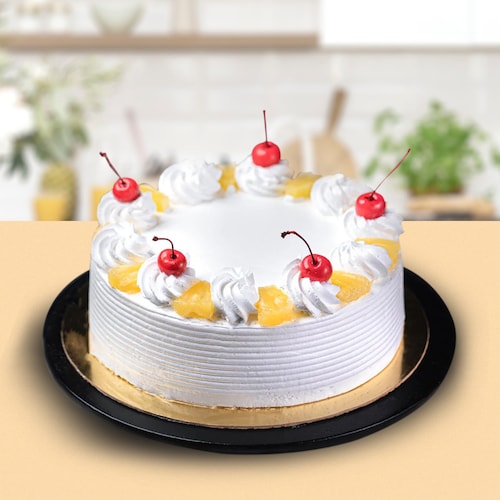 Buy Cherry Pineapple Cream Cake
