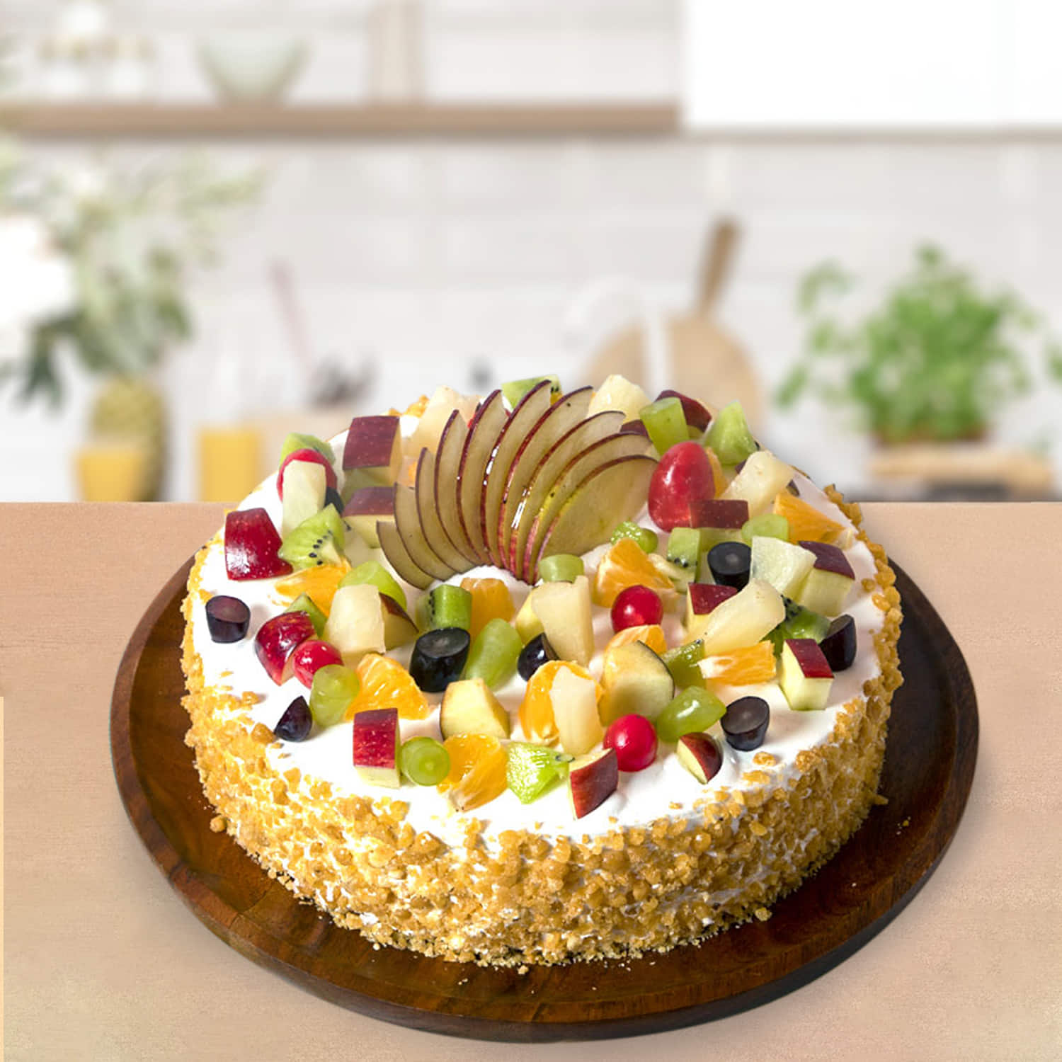 Mixed Fruit Delicious Dry Cake - Buy, Send & Order Online Delivery In India  - Cake2homes