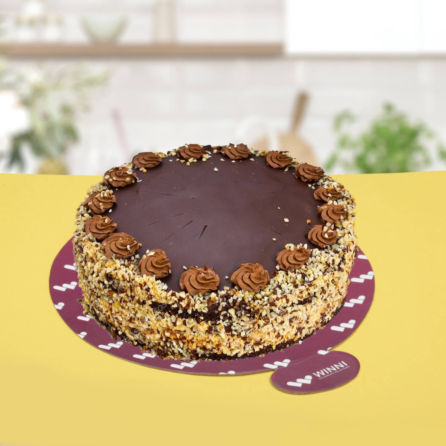 Giant Chocolate Crispy Cake (Vegan GF) - Nourishing Amy