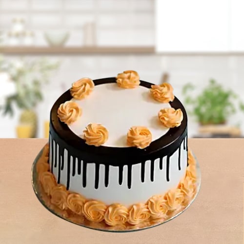Buy Designer Choco Drip Cream Cake