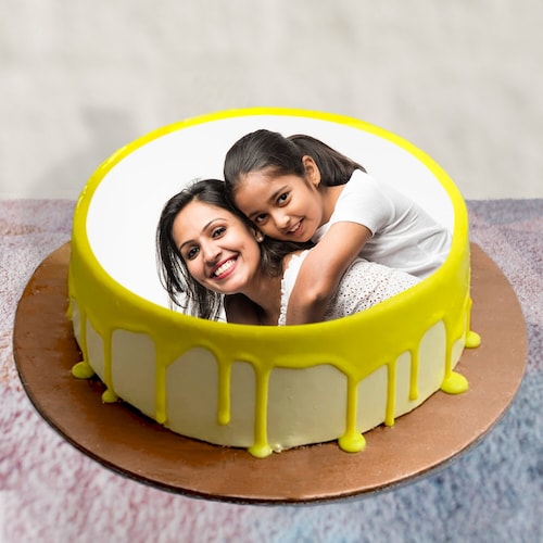 Buy Mother Daugther Love Photo Cake