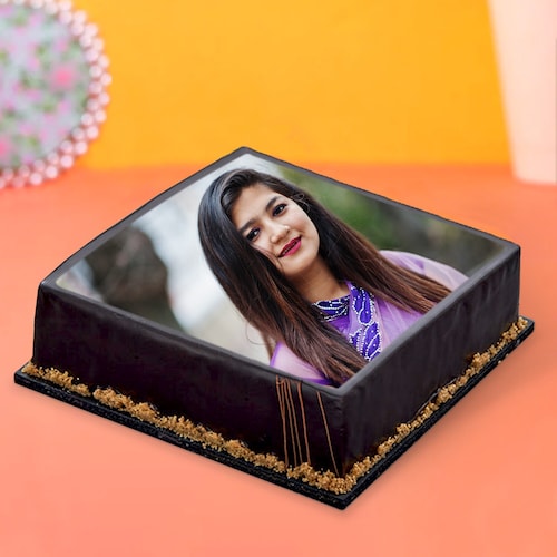 Buy Delectable Photo Chocolate Cake