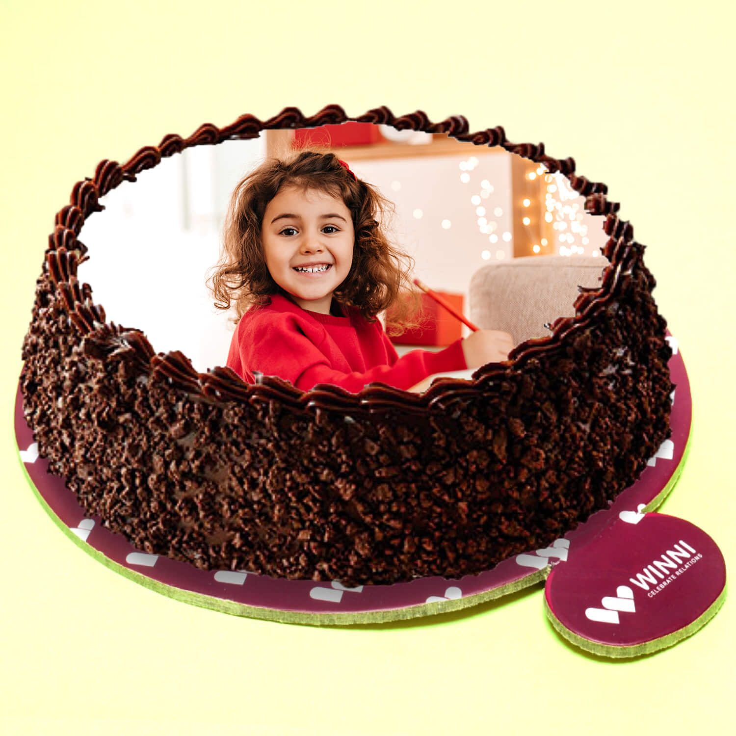 Buy/Send Black Forest Cake Half kg Online- FNP