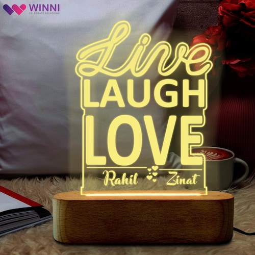Buy Live Love Laugh Lamp