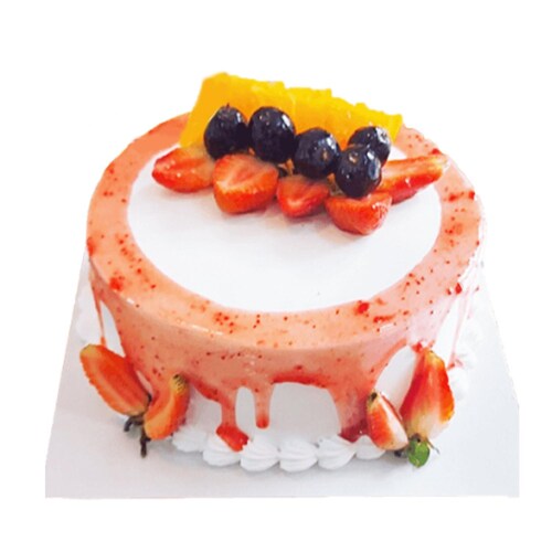 Buy Fruits Decorated Cake