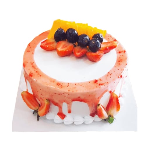 Buy Fruits Decorated Cake