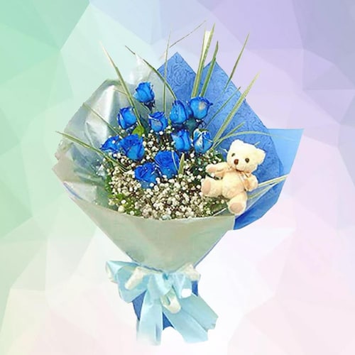 Buy Magical Blue Floral Surprise