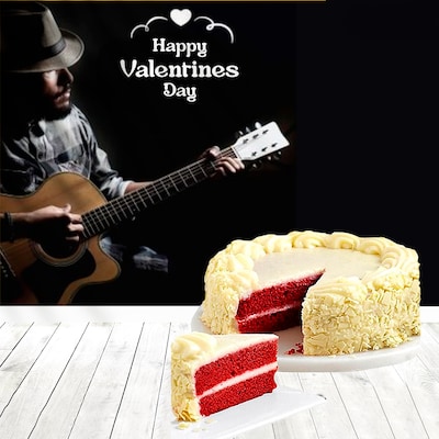 Red Velvet Cake With Song