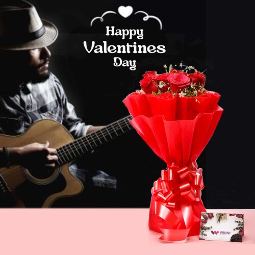 Buy Red Roses Surprise