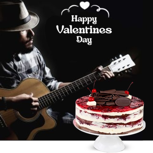 Buy Black Forest Cake With Song