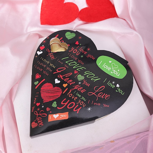 Buy Box Of Love Heart Shape Chocolates