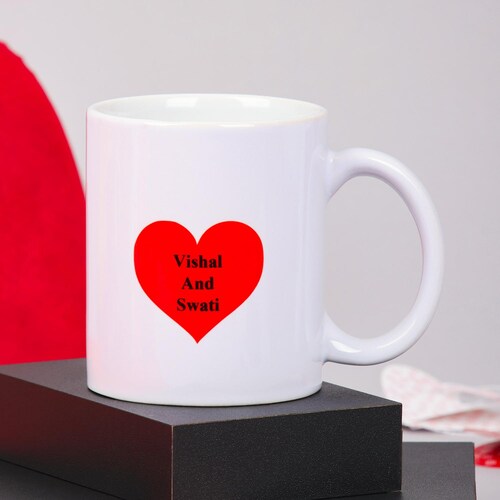 Buy Red Heart Special Personalised Mug