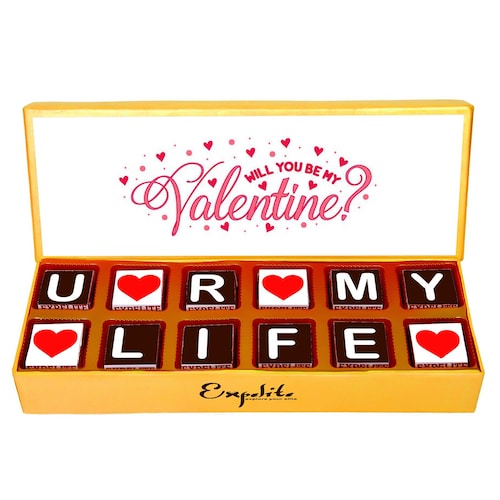 Buy Rich And Delicious Valentine Chocolates