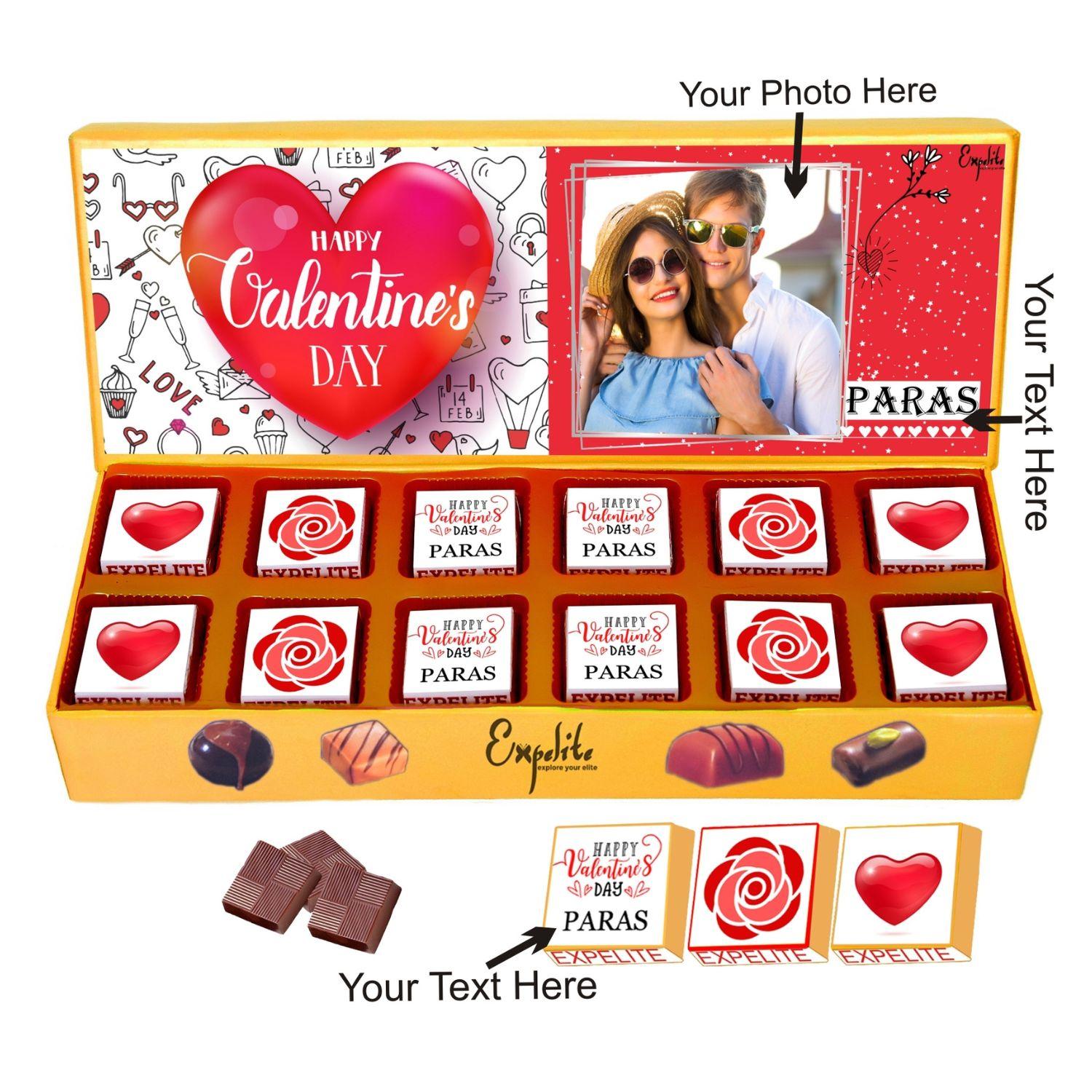 You And Me Forever Personalized Chocolate Gift | Winni.in