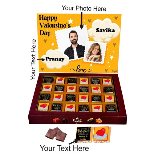 Buy Delicious Personalized Chocolate Gift