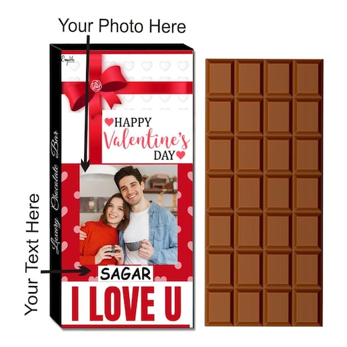 Buy I Love You Personalized Chocolate Gift