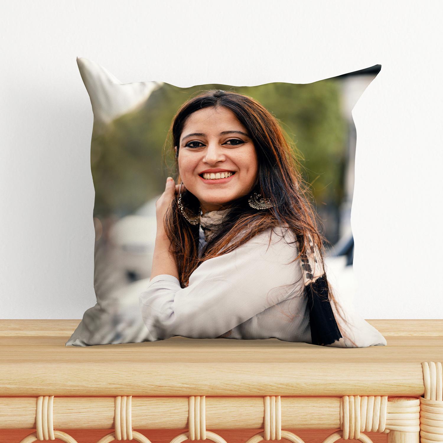 Personalized Cushion Gift, Size: 10x11 Inches at Rs 449 in New Delhi | ID:  18310588188
