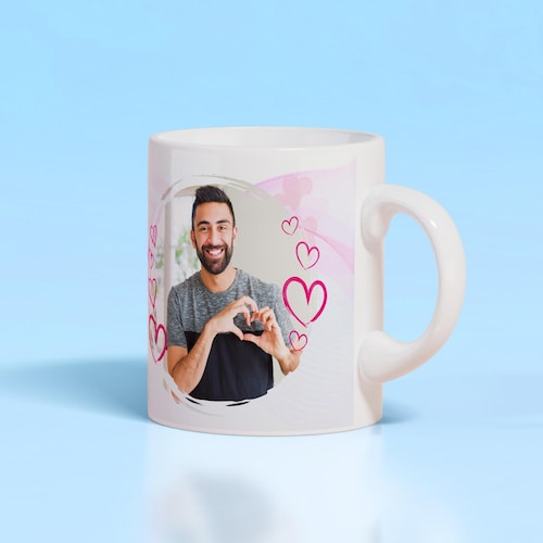 Buy Pounding Heart Personalized Mug