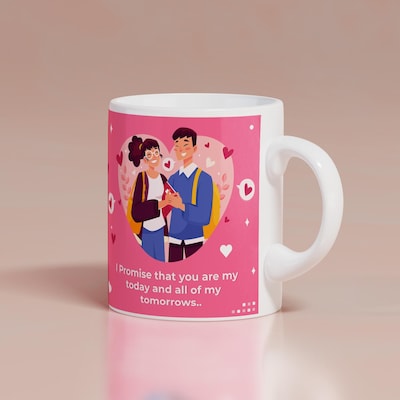 Ravishing Pink Love Mug