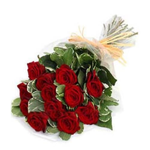 Buy Red Roses With Seasonal Fillers
