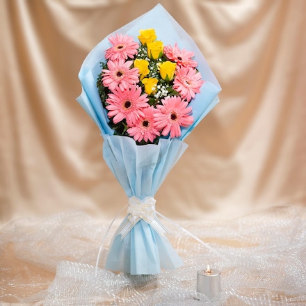 Send Gerbera Online | Order Gerberas Flower Bouquet - Winni