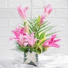 Buy Majestic Floral In Square Vase