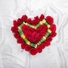 Buy Charming Heart Red Rose Arrangement