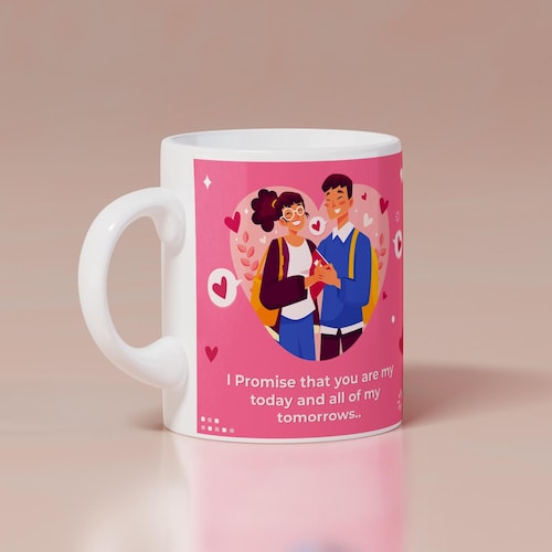 Buy Ravishing Pink Love Mug