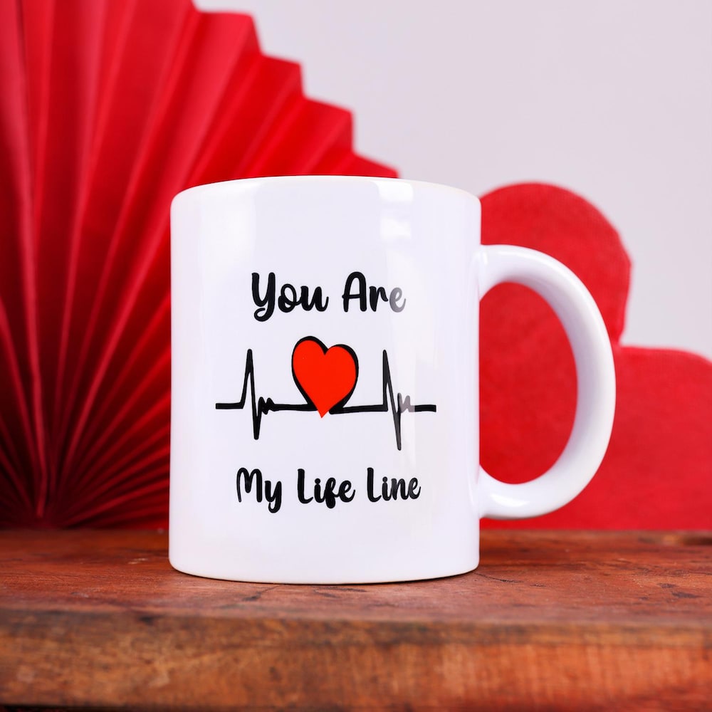 You Are My Life Line Mug
