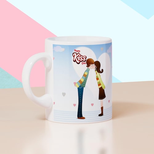 Buy Romantic Kiss Day Mug