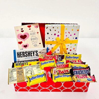 Mixed Valentine Chocolate Hamper