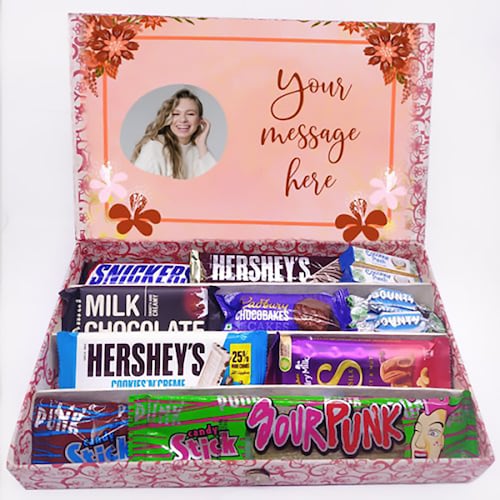 Buy Personalized Photo Chocolate Box