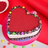 Buy Hearty Red Velvet Gems Cake