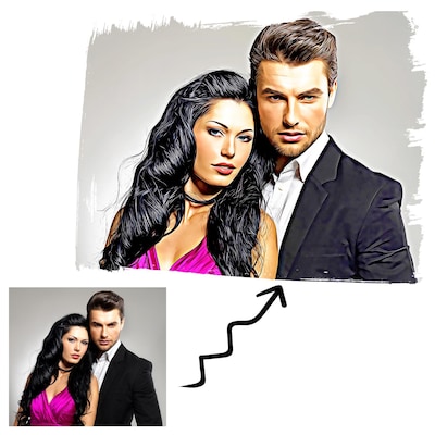 82426_The Bond Digital Oil Painting