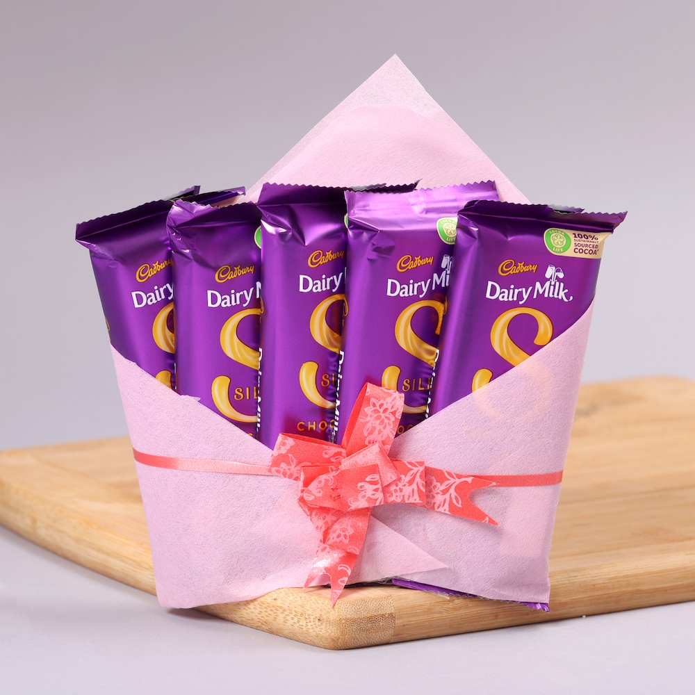 5 Dairy Milk Silk Chocolates | Winni.in