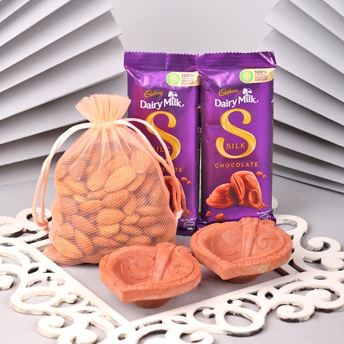 Buy Almond Silk Treats With Diya