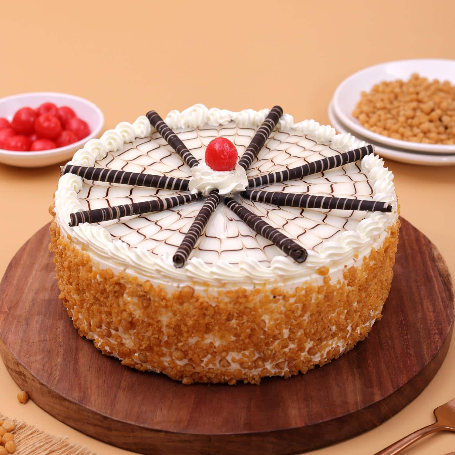 Order Butterscotch Cake Online From My choice Bakery,Kolkata