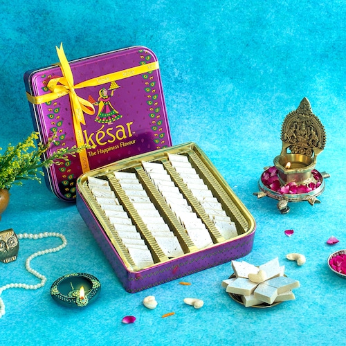 Buy Kaju Katli Delight Diwali Hamper