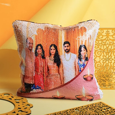 Light Up Celebrations Personalized Magic Cushion