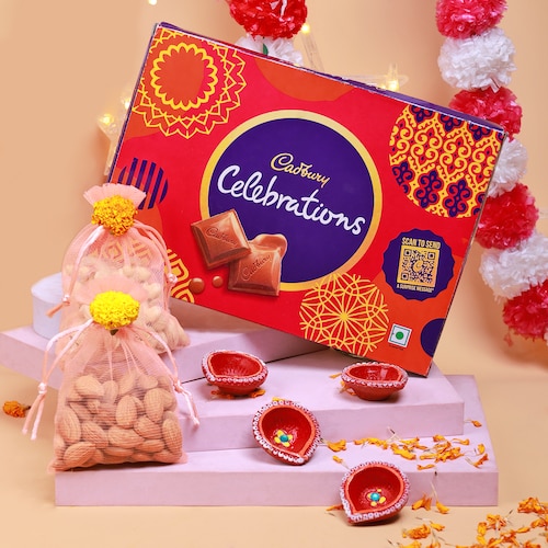 Buy Diwali Nuts and Chocolates Hamper