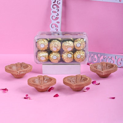 Ferrero Rocher with Diwali Diya Delights