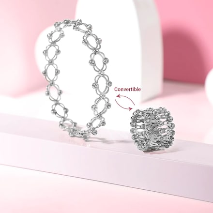 Real Clear Crystal Beads Bracelet at Rs 500, New Items in Ahmedabad